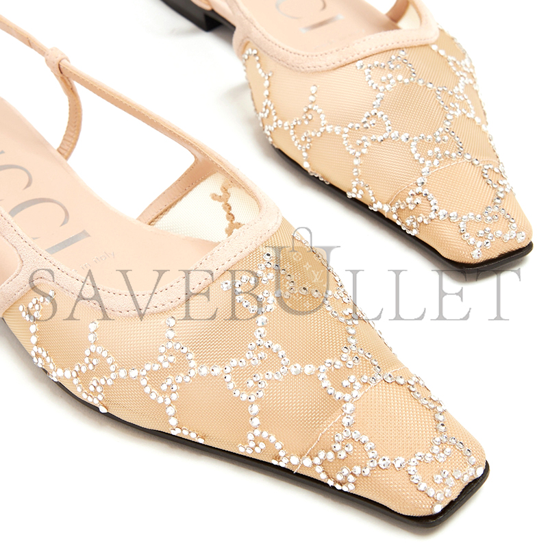 Gvc*1 GG SLINGBACK BALLET FLAT 762374